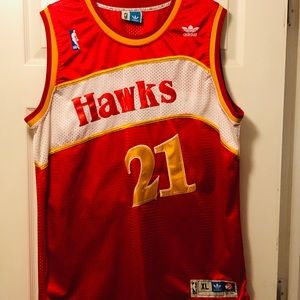 WILKINS #21 HAWKS JERSEY